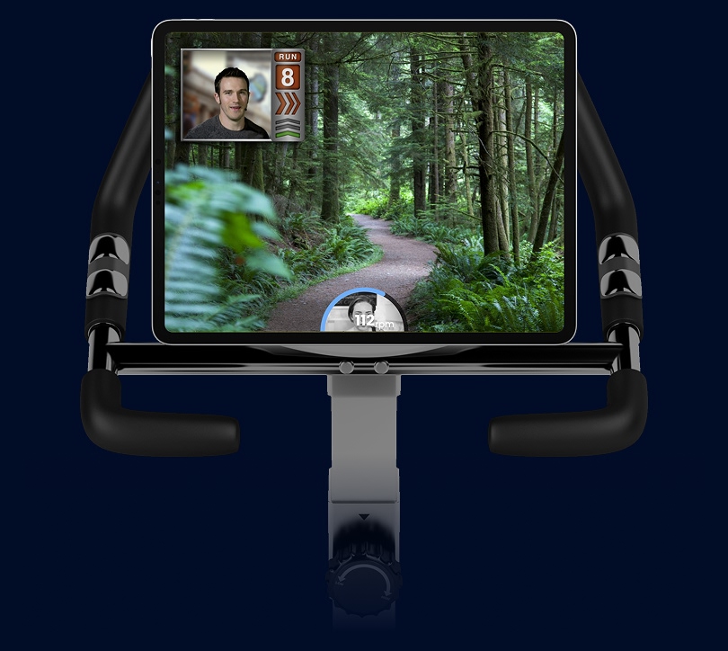 Coach Johnny in a Virtual Active tour.